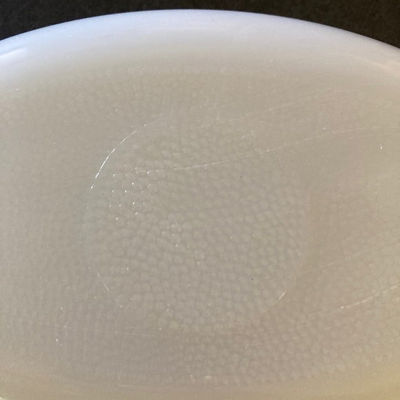 Fire King, Gay Fad, Casserole Dish, Hand Painted With a Lid - Picture 5 of 5